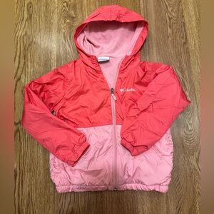 Columbia Two-Tone Pink Hooded Jacket